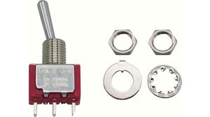 Miniature Toggle Switch ON-ON 2 A / 5 A 1CO